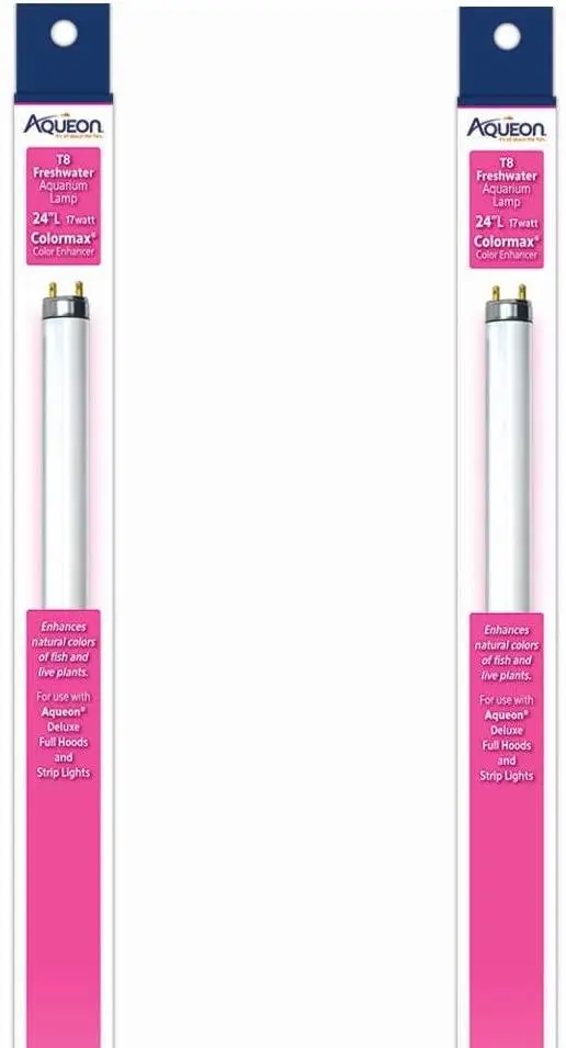 (2 unidades) aqueon bombillas de repuesto T8 Colormax, 17 W, 24"