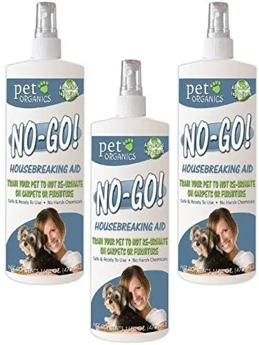 (3 Pack) mascota Organics (Nala) no-go housebreaking ayuda perro aerosol, 16-Ounce cada