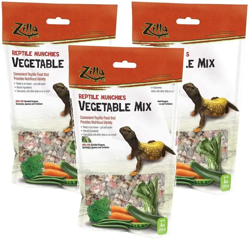 (3 Pack) r-zilla Reptil Munchies Vegetable Treats 4 onza