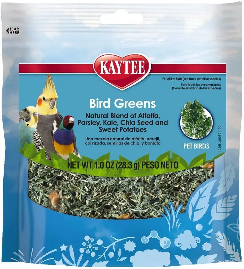(4 Pack) Kaytee Forti dieta prohealth Bird verdes Chia batata 1 onza cada
