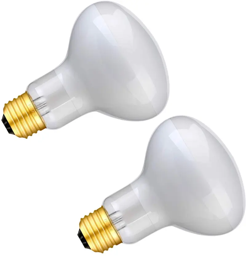 50 W luz blanca suave para reptiles y anfibios – 2 unidades