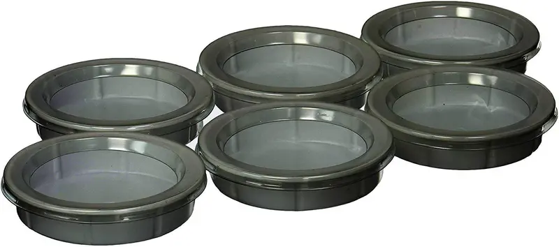 6 x Reemplazo de gusano alimentador Pequeño tazas
