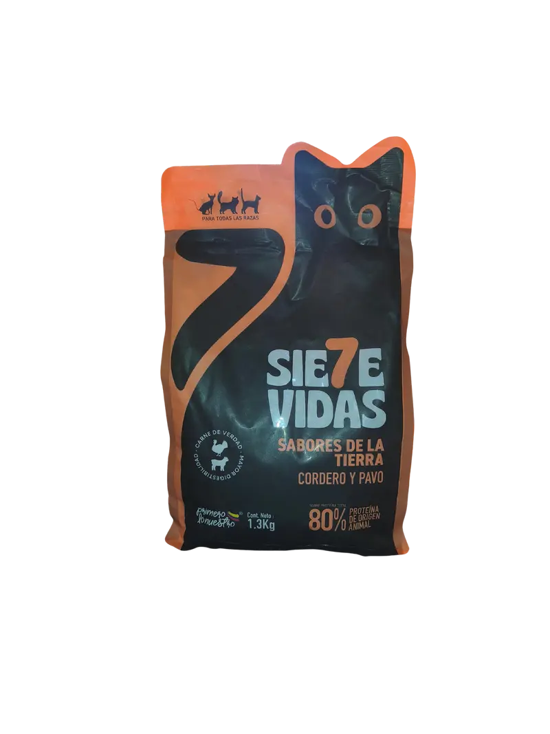 7 VIDAS SABORES DE LA TIERRA 1.3 KILOS