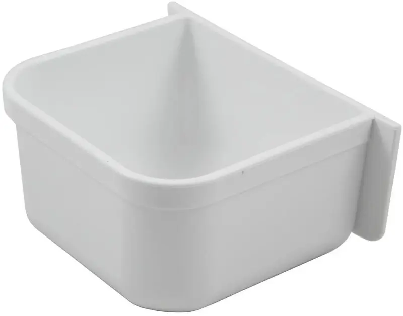 A&H Tool & Die Parrot Cage - Taza de repuesto para alimentos y agua