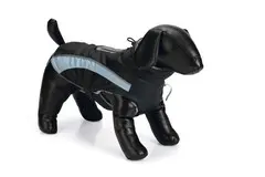 Abrigo para Perro Beeztees Saby Negro/Azul | Impermeable y Cálido