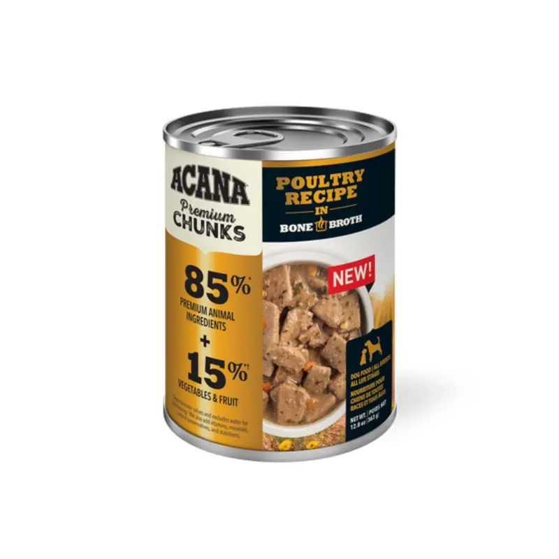 Acana Lata Humedo Premium Chunks Poultry Perro 363 g