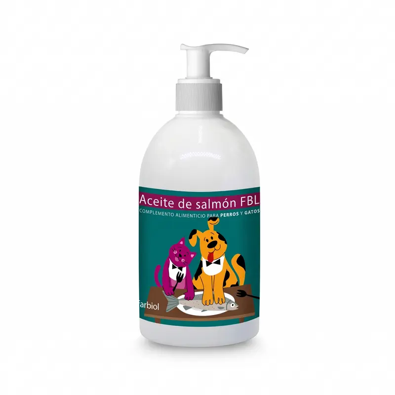 Aceite de Salmón para Perros y Gatos FBL | 500 ml – Omega 3 EPA & DHA