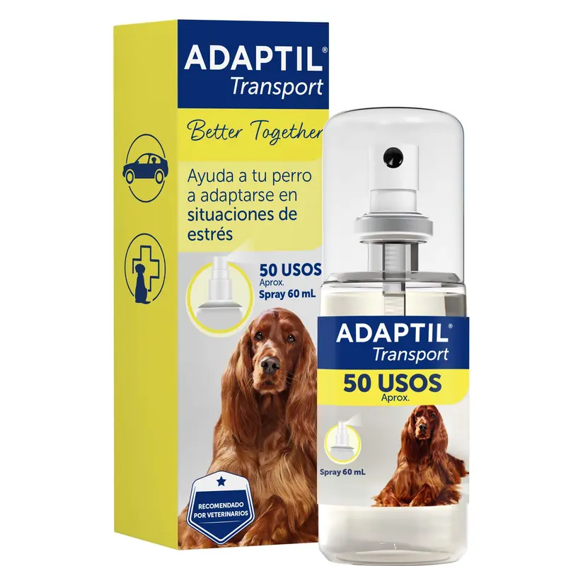 Adaptil Spray 60 ml | Feromonas Calmantes para Perros | Ceva