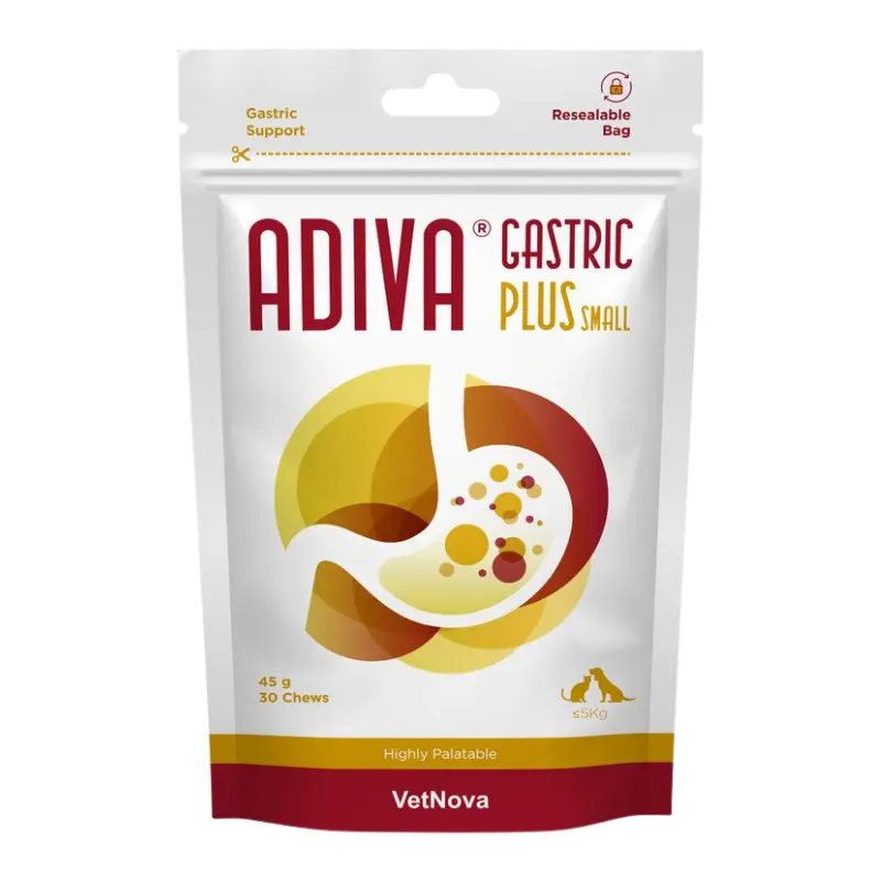 Adiva Gastric Plus Small (30 chews) – VetNova