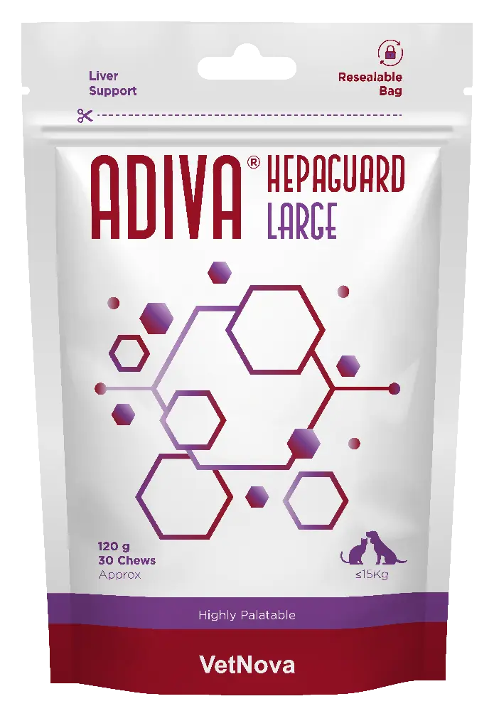 Adiva Hepaguard Large (30 chews) – VetNova