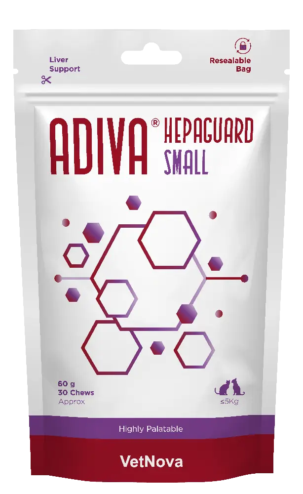 Adiva Hepaguard Small (30 chews) – VetNova