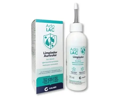 Adolac Limpiador Auricular 125 ml – Higiene de Oídos para Perros y Gatos