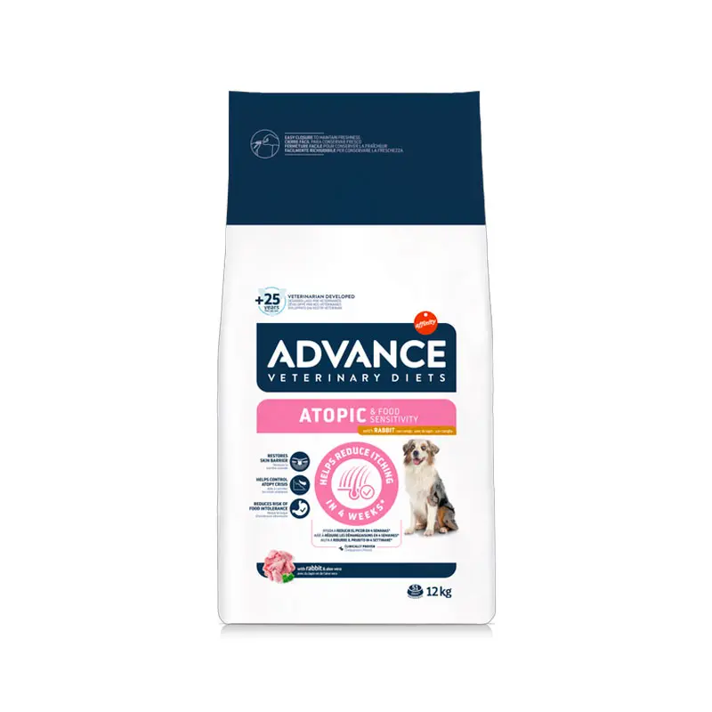 Advance Atopic con conejo pienso para perros