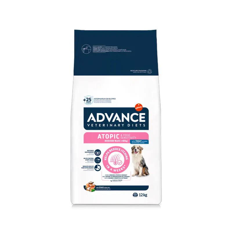 Advance Atopic con trucha pienso para perros