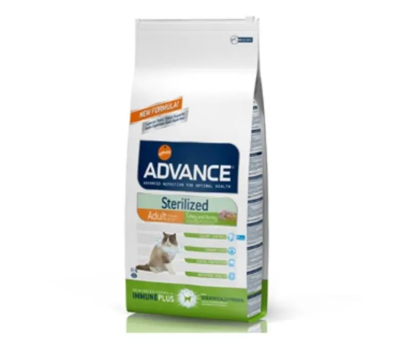 Advance Cat Sterilized Turkey para Gatos Esterilizados