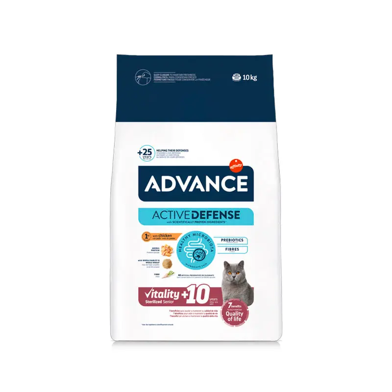 Advance Senior 10+ pienso para gatos