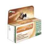 Advantage Multi Perros 4 ( pipeta perros menores de 4 kg 0.4 mL )