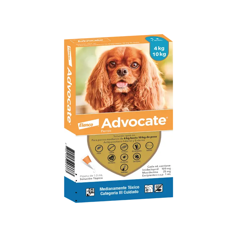 Advocate Perro 4 - 10 kg (1.0ml)