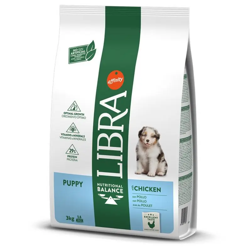 Affinity Libra Puppy con pollo para perros Cachorros