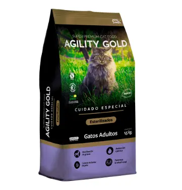 Agility Gold Gatos Esterilizados  1.5 Kg