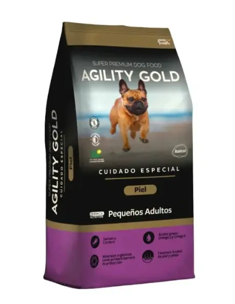 AGILITY GOLD PIEL PEQUEÑOS ADULTOS