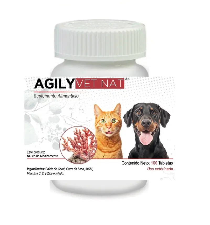 Agily VetNat 100 Tabletas antes ARTRI VETNAT (Artrivet) Condroprotector