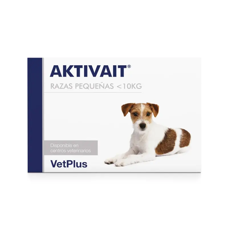 Aktivait Razas Pequeñas 60 Comprimidos — Suplemento Cognitivo para Perros