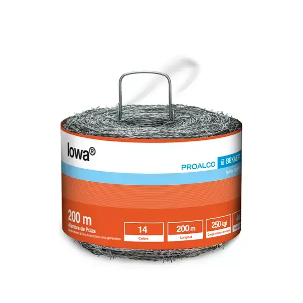 Alambre Puas Iowa C-14.0 x 200 Mts