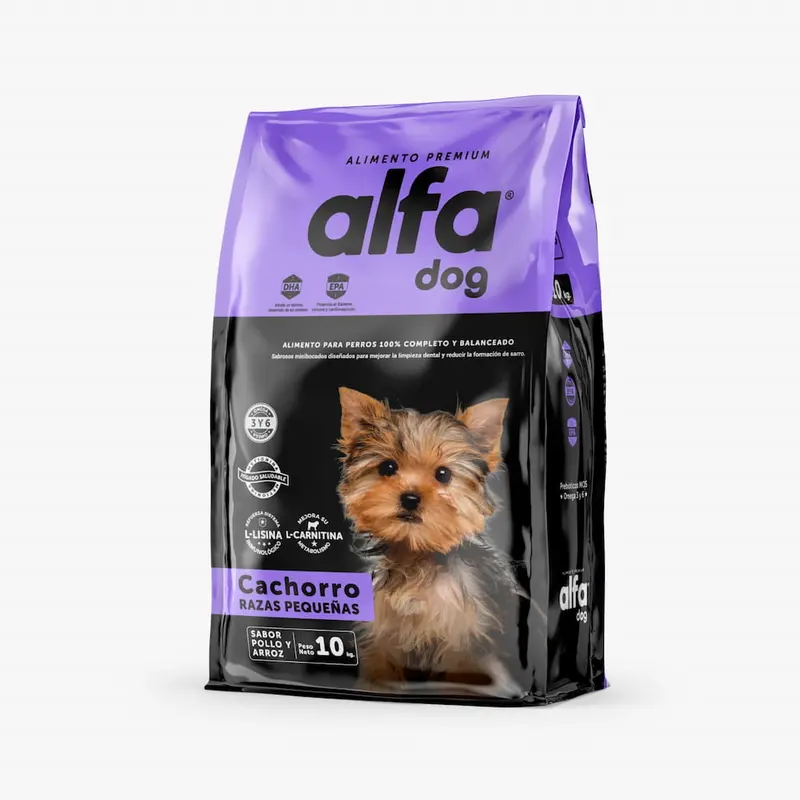 Alfa Dog Premium Cachorro Razas Pequeñas