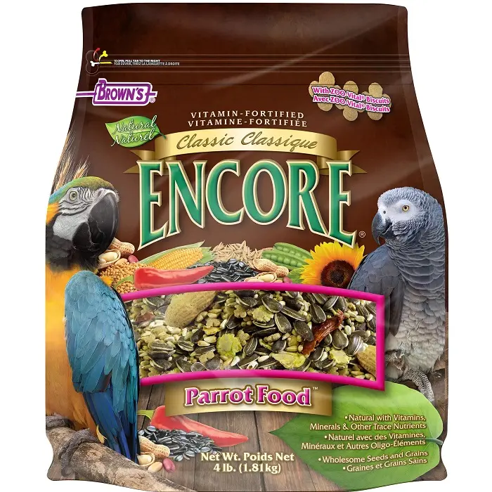 Alimento Browns Loros Encore Classic 4 Lb