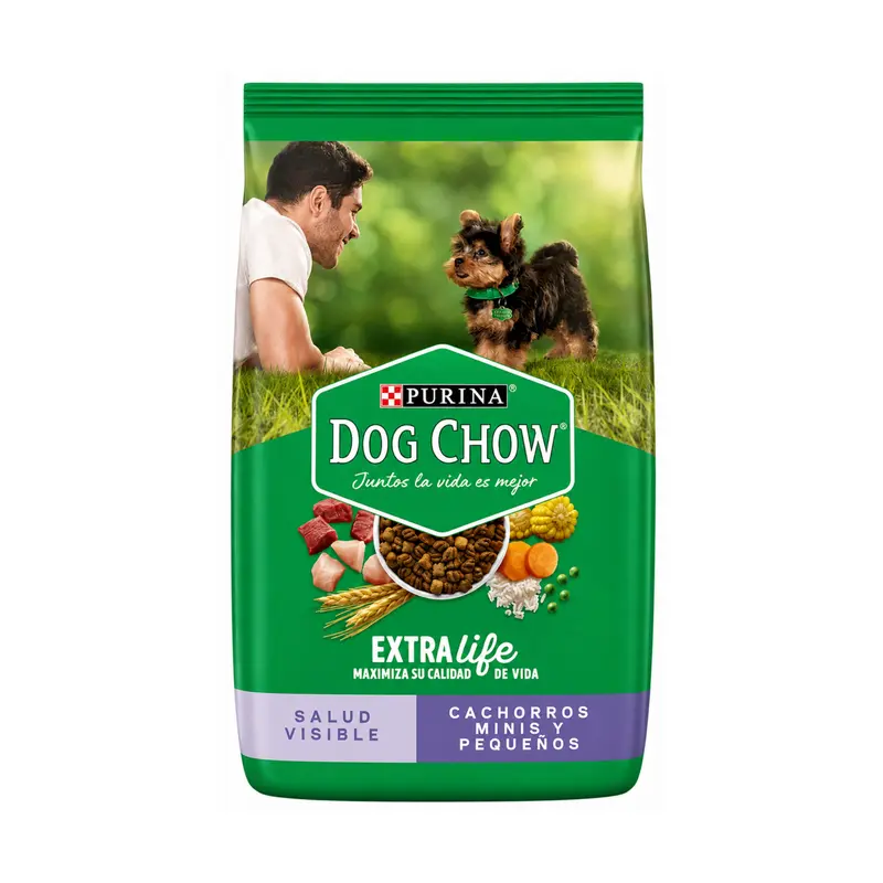 Alimento Dog Chow Cachorros Razas Pequeñas 4Kg