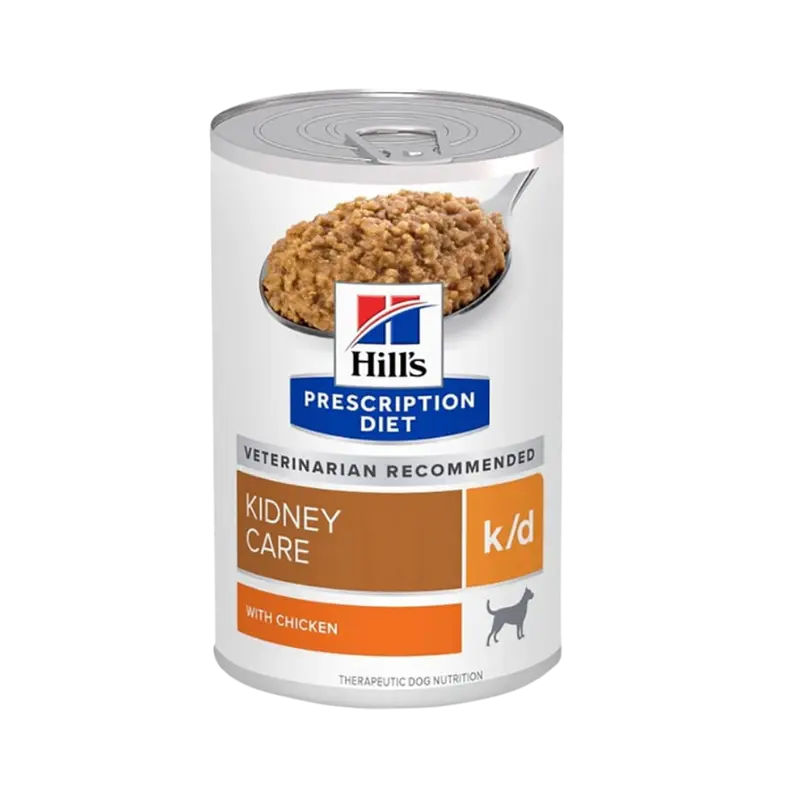 Alimento Húmedo Hills Canino K/D Lata para Perro