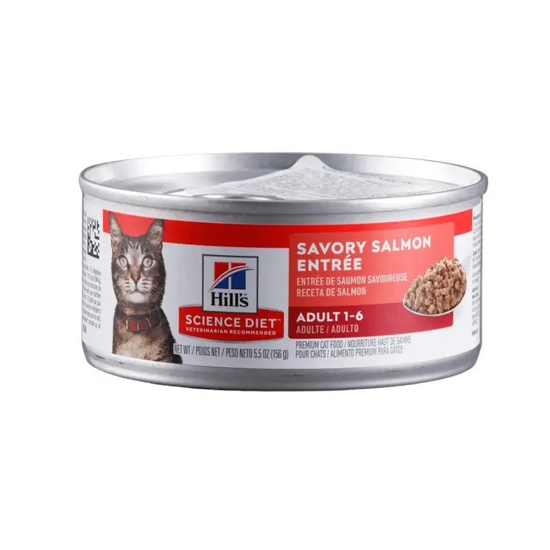 Alimento Húmedo Hills Salmon para Gato Adulto