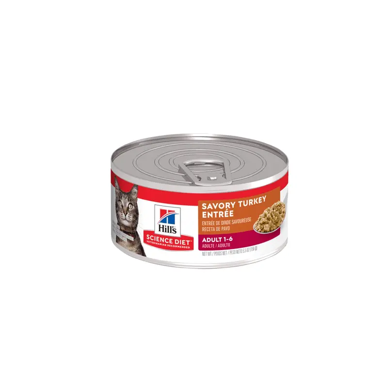 Alimento Húmedo Para Gato Hills Adulto 1-6 Turkey