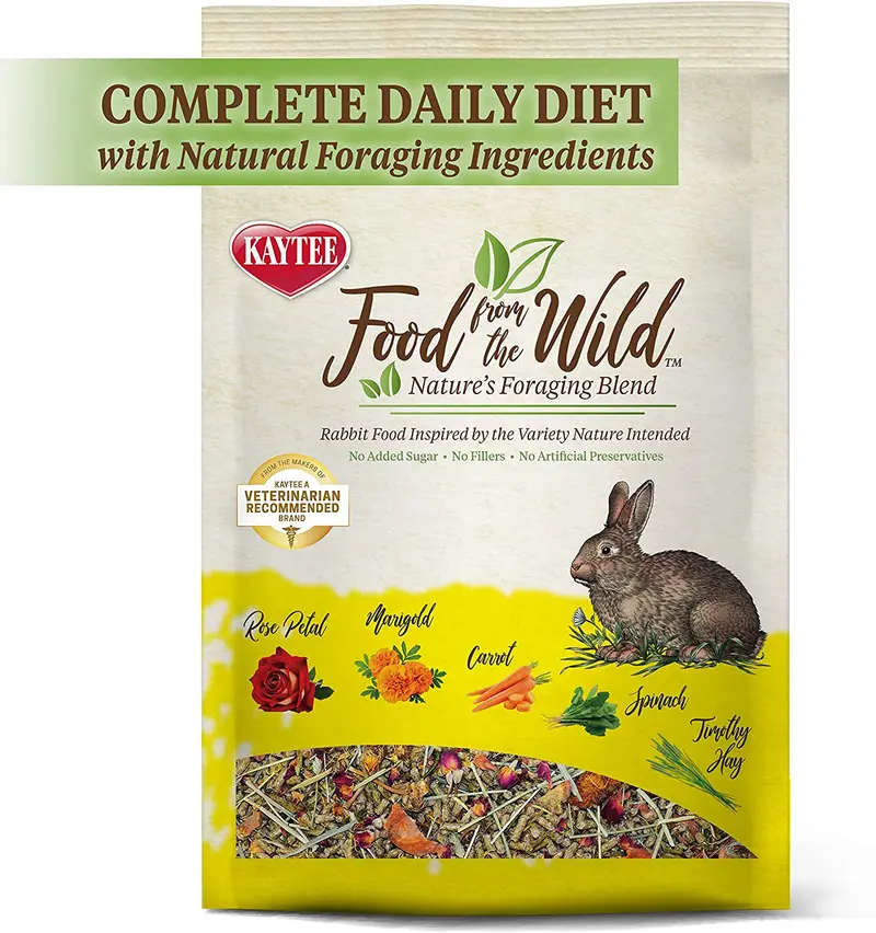 Alimento Kaytee del conejo salvaje, 4 libras