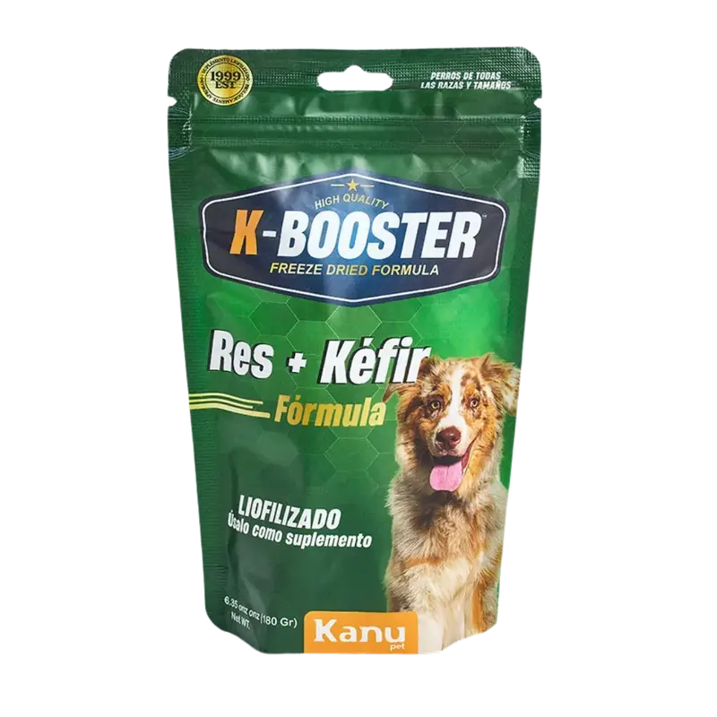 Alimento Liofilizado K-Booster Res Kanu Pet para Perro