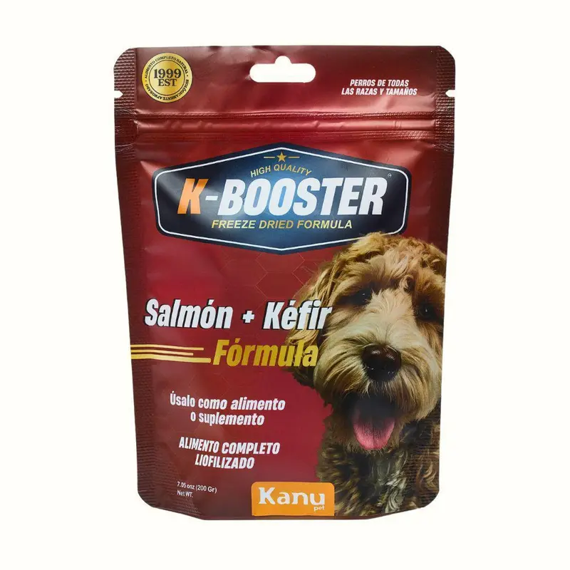 Alimento Liofilizado K-Booster Salmón Kanu Pet para Perro