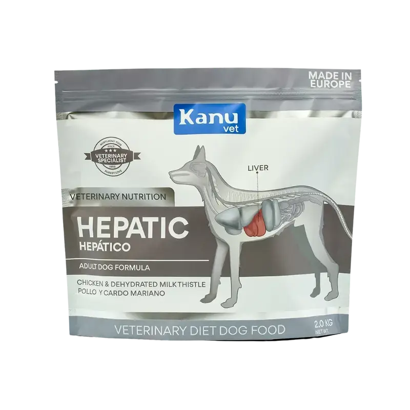 Alimento Medicado Kanu Vet Hepático para Perro Adultos