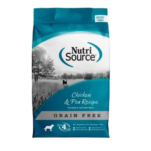 Alimento NutriSource Perro GF Pollo y Guisante
