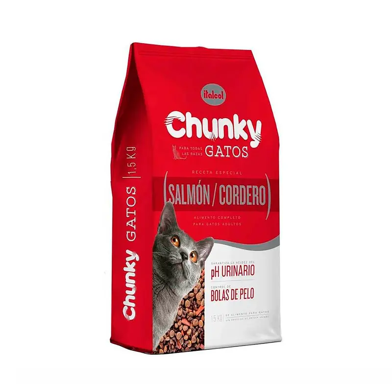 Alimento Para Gato Chunky Salmón Y Cordero