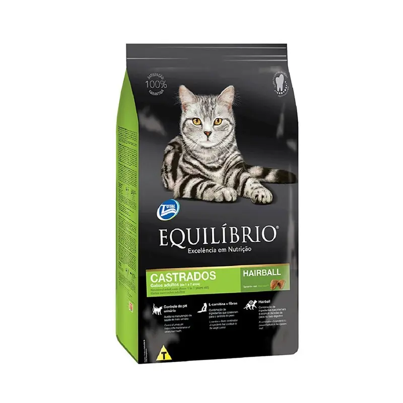 Alimento Para Gato Equilibrio Castrados