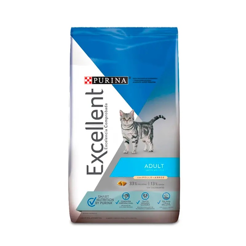 Alimento Para Gato Excellent Pollo Y Arroz