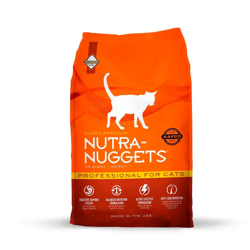 Alimento Para Gato Nutra Nugguets Profesional Pollo Y Pescado