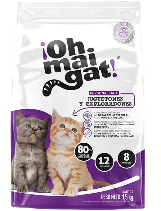 Alimento Para Gato Ohmaigat Juguetones