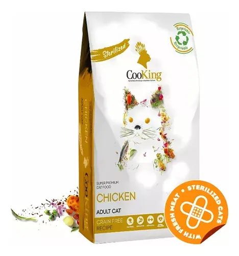 Alimento Para Gatos Cooking Esterilizados 8kg