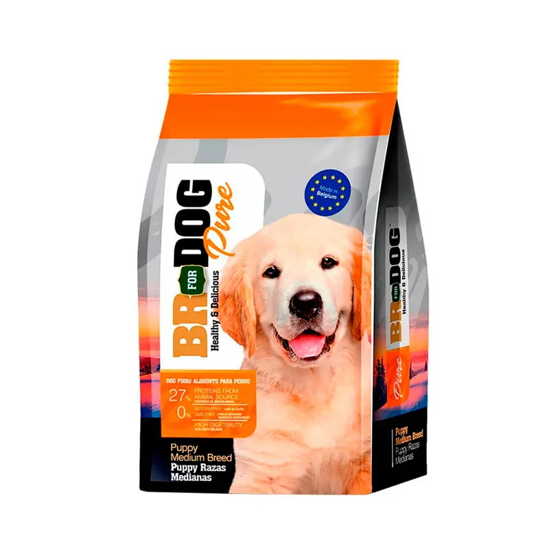 Alimento Para Perro Br For Dog Puppy Raza Mediana
