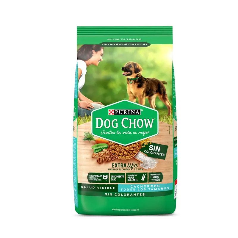 Alimento Para Perro Dog Chow  Cachorros Todos los Tamaños