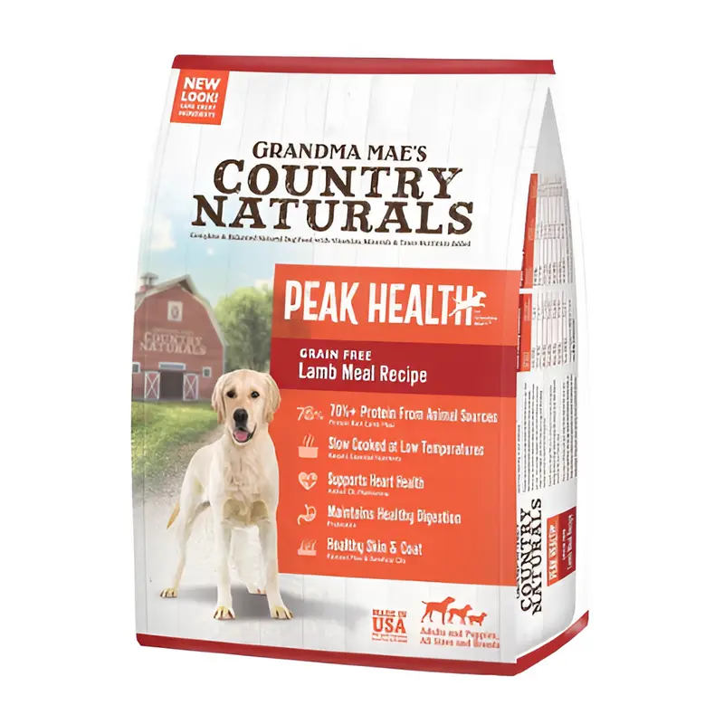 Alimento para Perro Grandma Mae's Grain Free Country Natural Cordero 4Lb