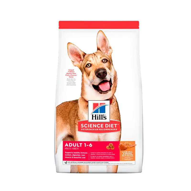 Alimento Para Perro Hills Adulto 1-6 lamb meal  rice