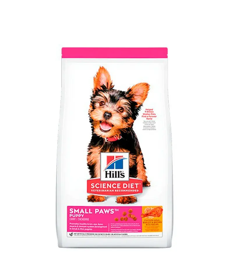 Alimento Para Perro Hills Puppy Small Paws Cachorro Pollo